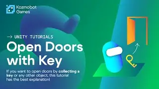 How to OPEN A DOOR With KEY in UNITY - Easy Tutorial