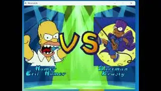 Cartoon Vs Anime game Mugen Gameplay video part 29
