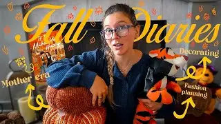 Fall Diaries 🍂✨ | Major life updates, Fall decorating, current read, fall outfit planning, 