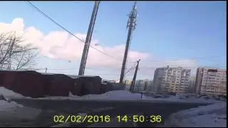 ДТП  Волга и 2210
