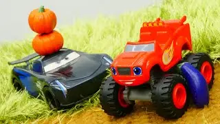 Видео про машинки - Вспыш в погоне за Джексоном Штормом! Чудо машинки и игры для мальчиков