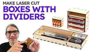 How to Make Laser Cut Boxes with Dividers