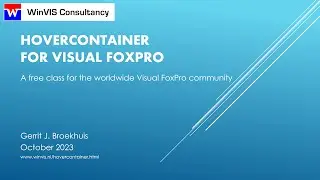 Visual FoxPro HoverContainer class - add hovering to your grids!