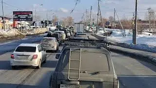 Погрузка на паром, порт Холмск.