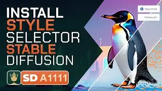 Installing Style Selector SDXL in Stable Diffusion Automatic1111 - Step by Step