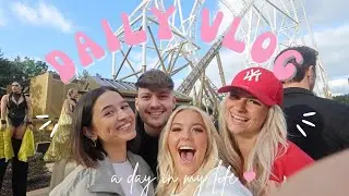 Daily Vlog | new hair | thorp park opening ride !🤪
