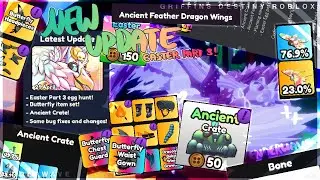🦋🌊 easter part 3 update . new update . griffins destiny. butterfly set + egg hunt 3 + easter pets