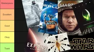 Space Movies/Series Ranked (Tier List)
