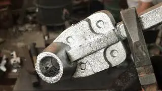 Testing the ‘bicycle stem B-side’ permanent mold