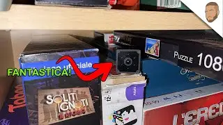 MINI telecamera di SORVEGLIANZA - UNBOXING E RECENSIONE