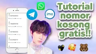 Tutorial nomor kosong secara mudah!! #nokos #nomorkosong #telegram