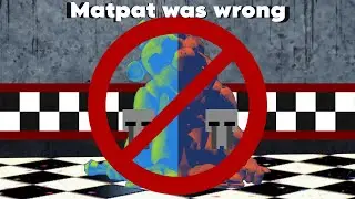 MatPat was wrong about golden Freddy