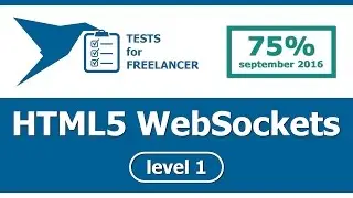 Freelancer - HTML5 WebSockets - level 1 - test (75%)