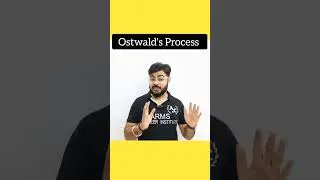 What Is Ostwald's Process | Ostwald's Process |Class 12th| Rajeev Sir |ARMS Career Institute #shorts