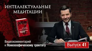 Интеллектуальные медитации. Видеокомментарий к Психософическому трактату: выпуск 41