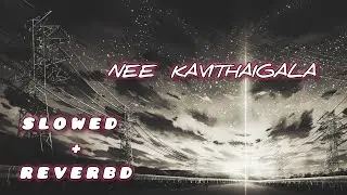 Nee kavithaigala SLOWED REVERBD PRADEEP KUMAR | #lofi #tamil #hearttouching #slowed #bassboosted