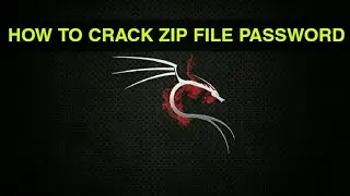 How To Crack Zip FILE Password ||Cybernix
