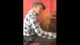 AHISKADA YAŞAYAN GÜRCÜ DEDE AHISKA  TÜRKÇESİNDE KONUŞUYOR