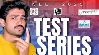 Best Test Series for NEET 2025😱| Akash/allen/PW/neetprep/udaan | Comparison & Review
