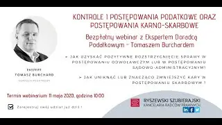 Kontrole i postępowania podatkowe oraz postępowania karno-skarbowe