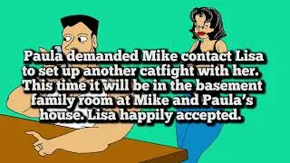 Paula vs Lisa: The Rematch (trailer) epic animated hairpulling catfight