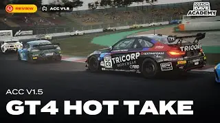 First look at the new GT4's in ACC v1.5
