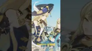когда они говорят, о разрезании шелка l Genshin impact 