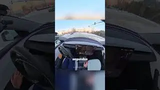 The car heard the siren AND DID IT.