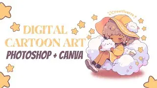 Cute Cartoon Digital Art