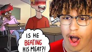 He Beat His Meat In Class!!??