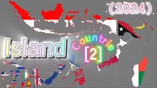 『🗾Island Countrie🗺』Size Comparison [2] | (2024)