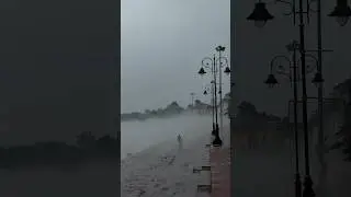Rishikesh in Monsoon 😍 #shorts #rainyseason #Rishikesh