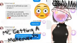 MC gets a Makeover??!! //Obey me texting story//