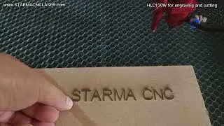 STARMA 130 watt cnc co2 laser machine engraving and cutting 130w