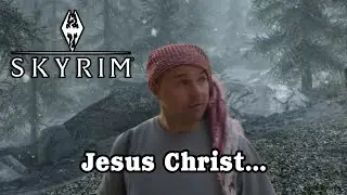 Karl Pilkington in Skyrim - Riverwood