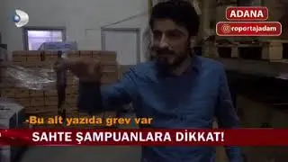 Sahte Şampuan Yapan Sahtekarlar Yakalandı   Röportaj Adam