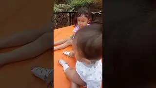 Adik Zafran Main Sama kaka Cantik #fypシ