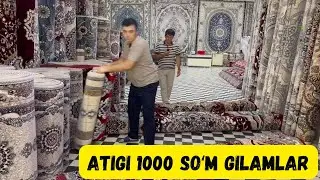 Дахшат Шовотда гиламлар 1000 СЎМ АКСИЯ БОШЛАНДИ
