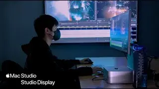 用Mac Studio & Mac Display 打造跨年最快剪輯室!