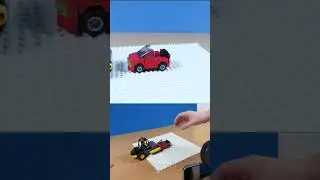 Animating Steamroller vs LEGO Car