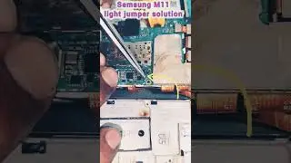 semsung M11 light💥jumper problem📲solution working #youtubeshorts 🙏