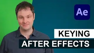 Greenscreen in After Effects entfernen (2025) | Keylight Tutorial