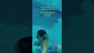 Pretty Young Girl Swimming Pool