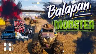 Monster Truck Championship Indonesia - Pertama kali nyobain balapan Mobil Monster