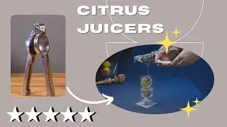 Bar product review - Citrus juicers [ENG]