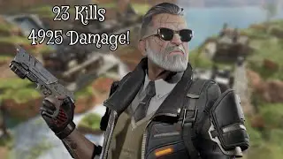 Ballistic 23 Kills and 4925 Damage! Apex Legends Season 22 Knockout Gameplay!