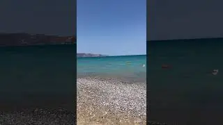 Ammoudara Beach fără valuri #2024 #summer #travel #greece #crete