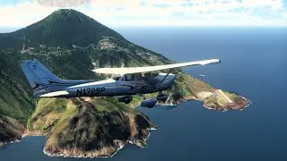 X-PLANE 12.1.2 BETA CARIBBEAN UPDATE - JUANCHO E. YRAUSQUIN AIRPORT (TNCS) DEFAULT SCENERY TOUR