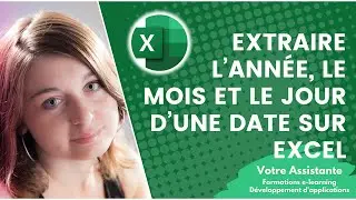 Extract year, month and day from a date in Excel