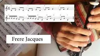 Frere Jacques 07#sopranorecorder #easy #learning #music #songs